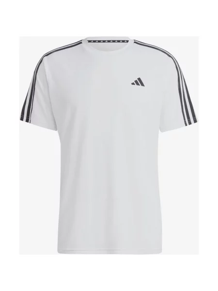 Koszulka z krótkim rękawem adidas Train Essentials 3 w kolorze białym ciemnoszarym XS biała