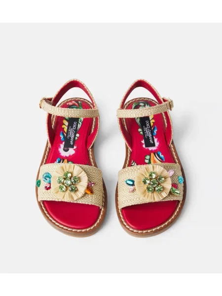 Gyerek szandál Dolce&gabbana bézs