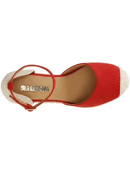 Espadrilky Café Noir červená