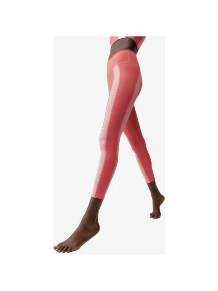 Legginsy długie Born Living Yoga Bindi łososiowy różowy XS czerwony