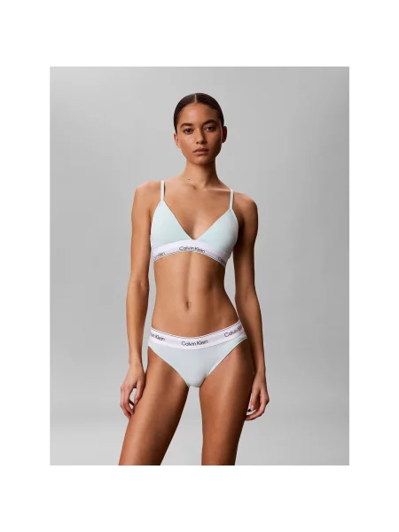Calvin Klein Underwear Podprsenka sivá / mätová / čierna / biela zelená
