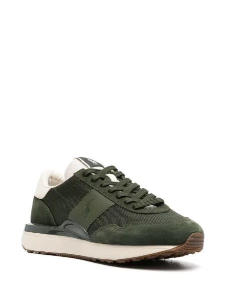 Semišové slip on tenisky Polo Ralph Lauren černé