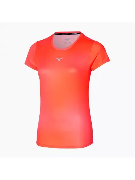 Дамска тениска за бягане Mizuno Impulse Core Graphic Tee nasturtium оранжево