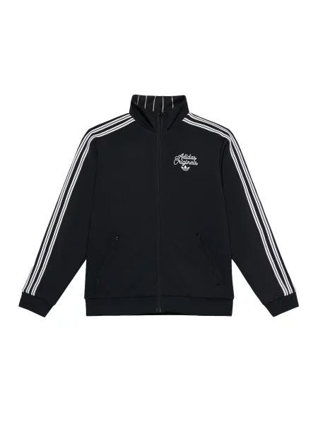 ADIDAS ORIGINALS Geacă de primăvară-toamnă FIREBIRD / alb negru
