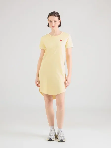 JDY Rochie JDYIVY pastel galben
