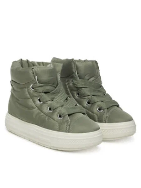 Šnurovacie čižmy Converse zelená