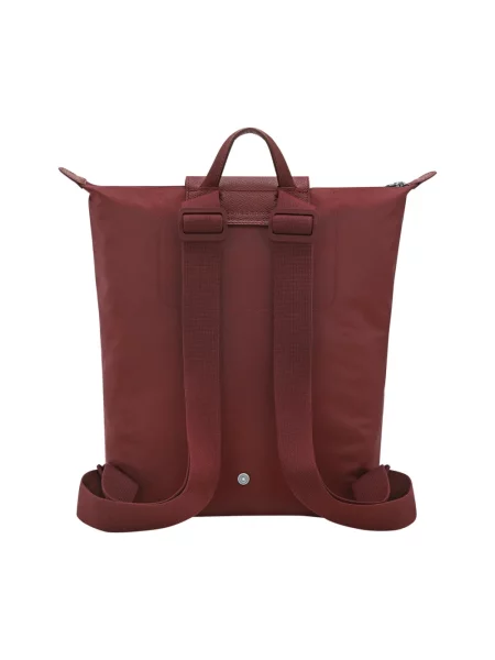Plecak Longchamp skórzany czerwony
