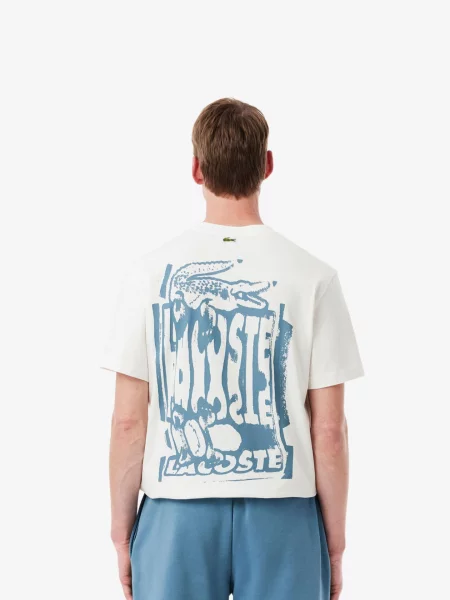 Футболка Lacoste бежева