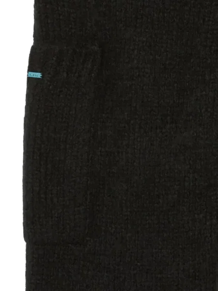 Pantaloni Alanui tricotate negru