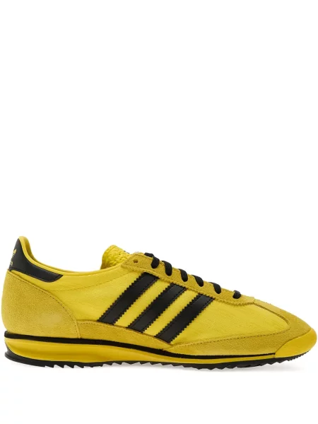 Szarvasbőr csíkos sneaker Adidas sárga
