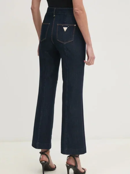Kalhoty Levi's černá široké high waist šedé