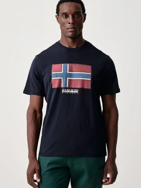 Napapijri tricou pentru bărbați din Flag