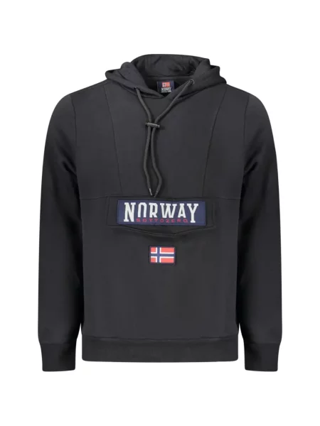 Hanorac cu glugă Norway 1963 cu autograf negru