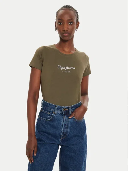 Тениска Pepe Jeans NEW VIRGINIA SS N зелено