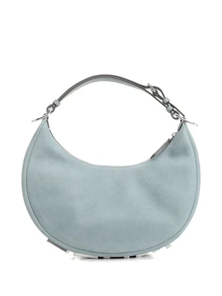Clutch Fendi σουέτ μπλε