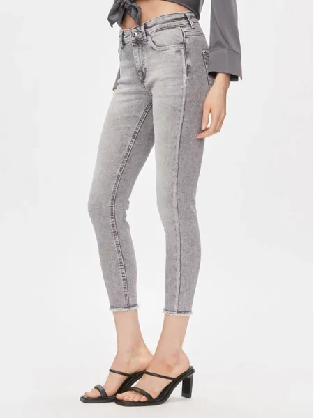 Jeans hlače ONLY siva