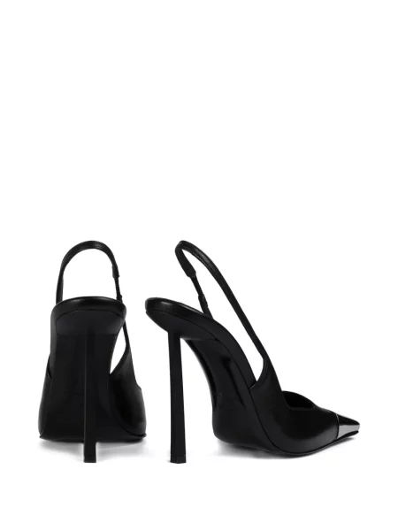 Pantofi cu toc Le Silla slingback negru