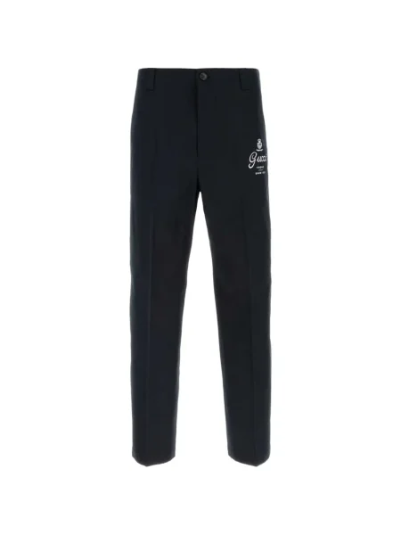 Pantaloni Gucci cu imagine albastru