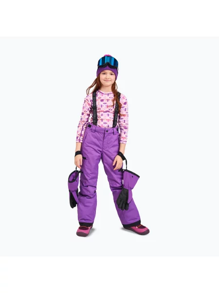 Gyerek nadrág Reima Terrie plum purple. Méret: lila
