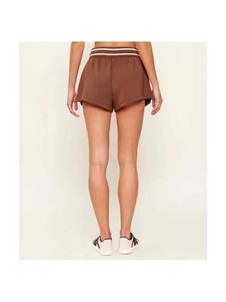 Krótkie szorty Armani Exchange brązowe