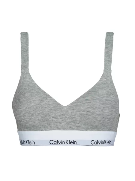 Grudnjak Calvin Klein Jeans siva