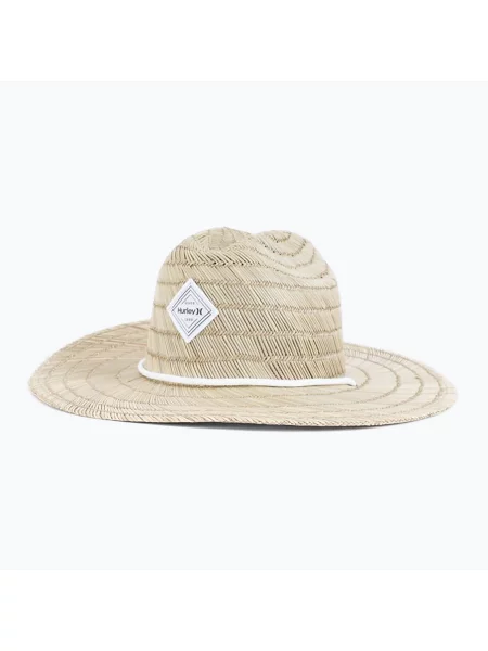 Дамска шапка Hurley Diamond Straw каки бежово