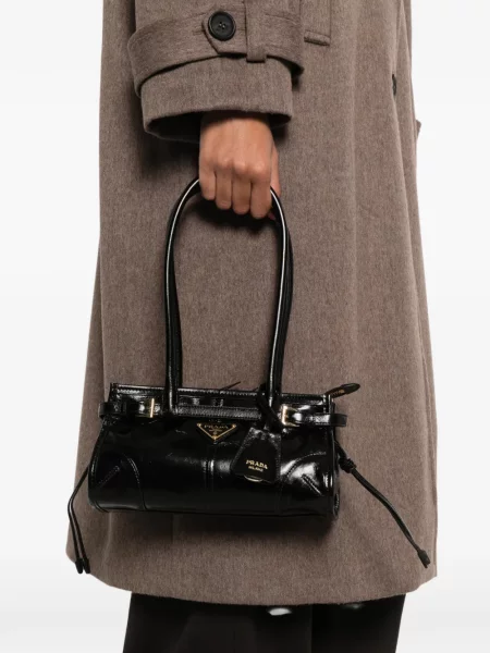Shopper kabelka Prada čierna