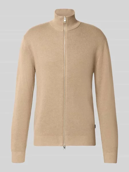 Kurtka w kroju regular fit z czystej bawełny model MILANO' Jack & Jones Premium beżowa