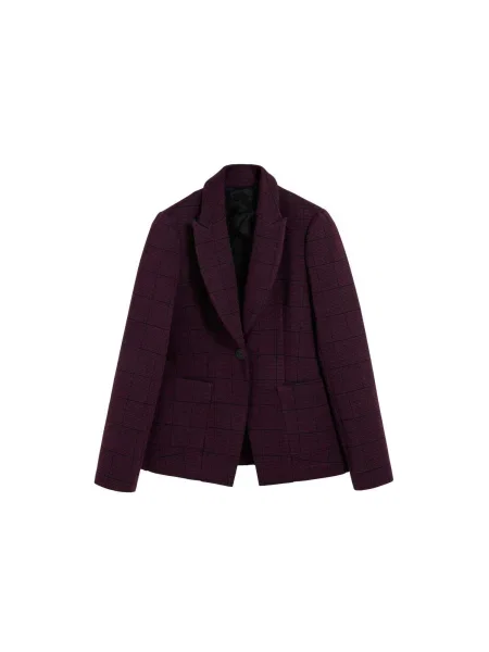 Scalpers Sacou roșu burgundy negru