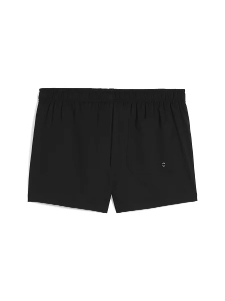 Kąpielówki Puma z nadrukiem z kieszeniami bocznymi czarne