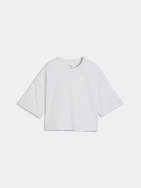 Футболка PUMA Wardrobe Ess Oversized Tee комбінований верх білий