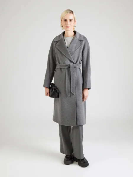 Weekend Max Mara Palton de lână Resina gri