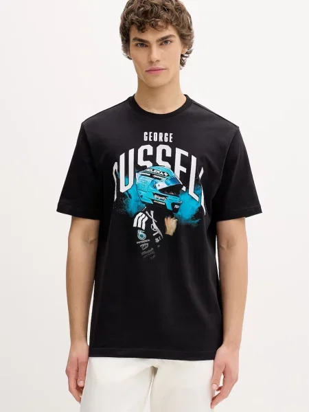 Adidas t-shirt x Mercedes czarna