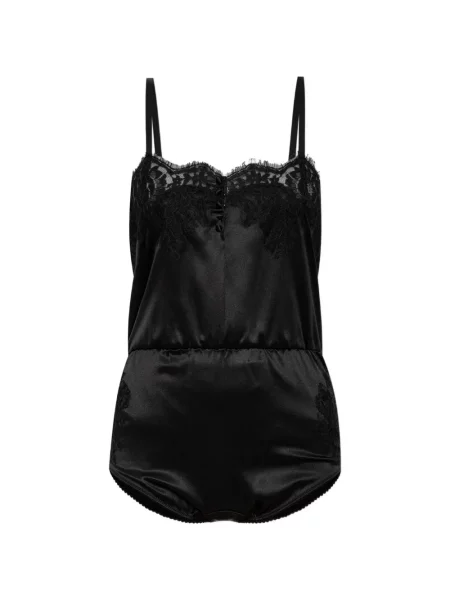 Body Dolce & Gabbana din dantelă negru
