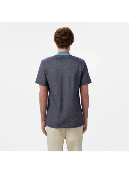Lacoste Koszulka Polo Oversize granatowa