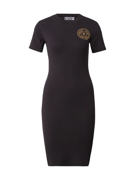 Versace Jeans Couture rochie mini drept negru