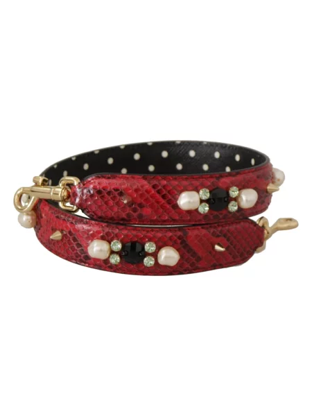 Pasek Dolce And Gabbana z paskiem czerwony