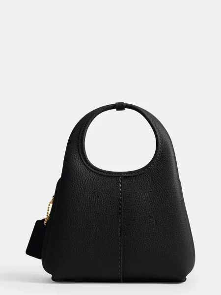 Шкіряна сумочка Coach Lana 19 чорний