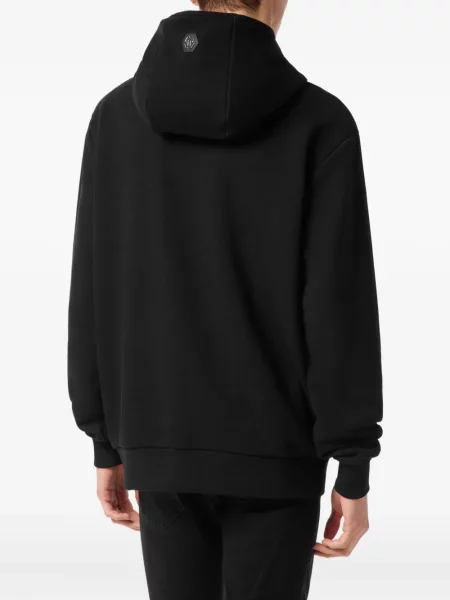 Hanorac cu glugă Philipp Plein negru