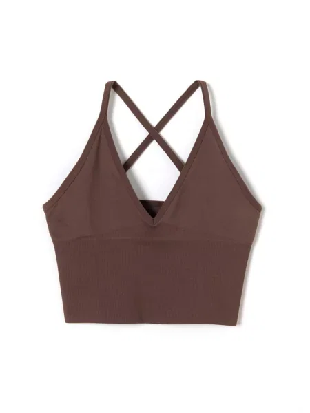 Aim'n Sutien sport ciocolatiu