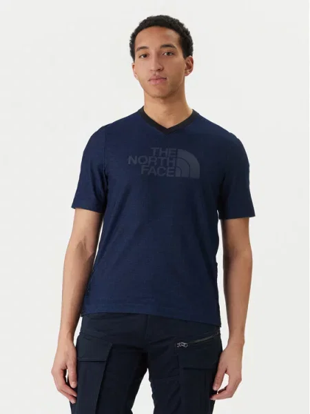 The North Face T-Shirt Big Logo Tee granatowy
