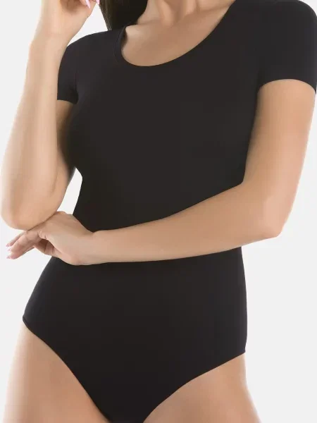 TEYLI Tricou body negru