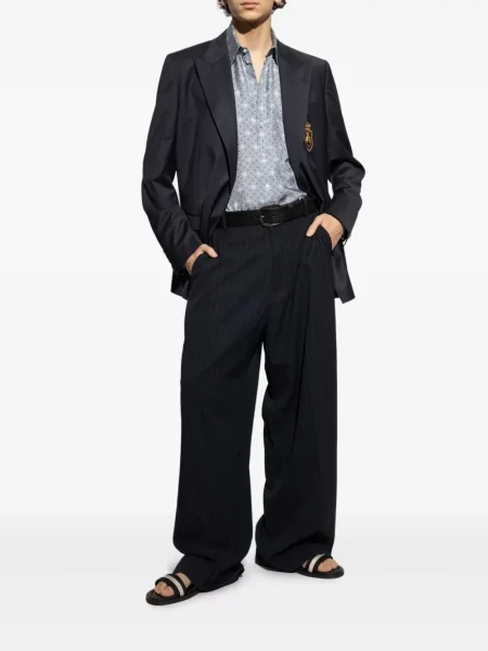 Cămașă Dolce & Gabbana de mătase gri