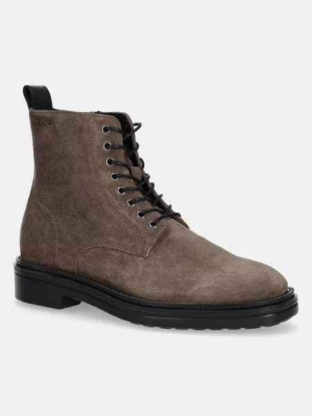 Gant pantofi de piele întoarsă Boggar maro