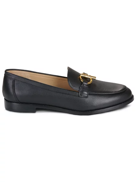 Loafersy Lauren Ralph Lauren čierna