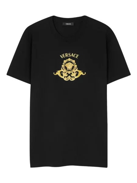 Tricou Versace cu imagine negru