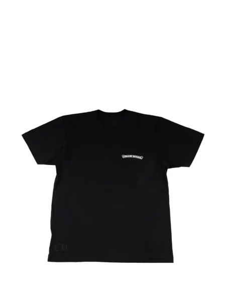 Tricou Chrome Hearts cu imagine cu motiv cu inimi negru