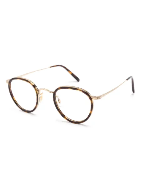 Saulės akiniai Oliver Peoples ruda