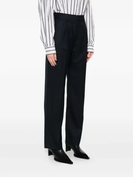 Pantaloni Blazé Milano de lână albastru