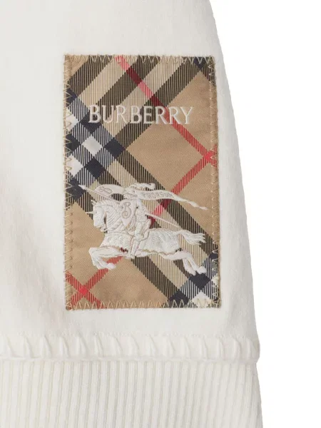 Kurtka dziecięca Burberry biała